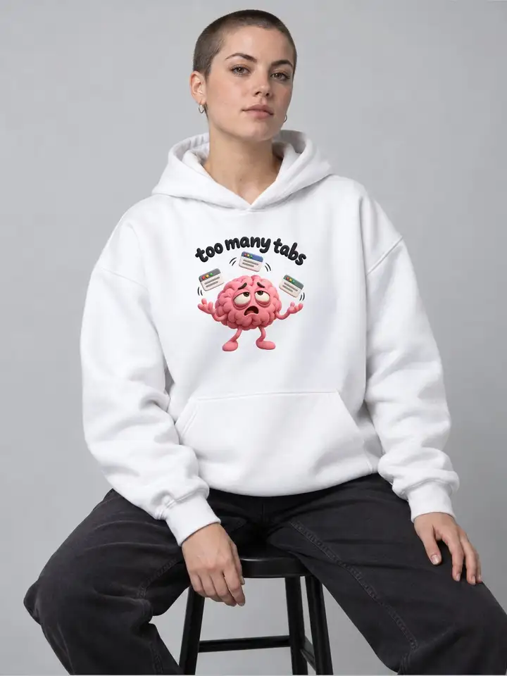 Brain Tabs Hoodie