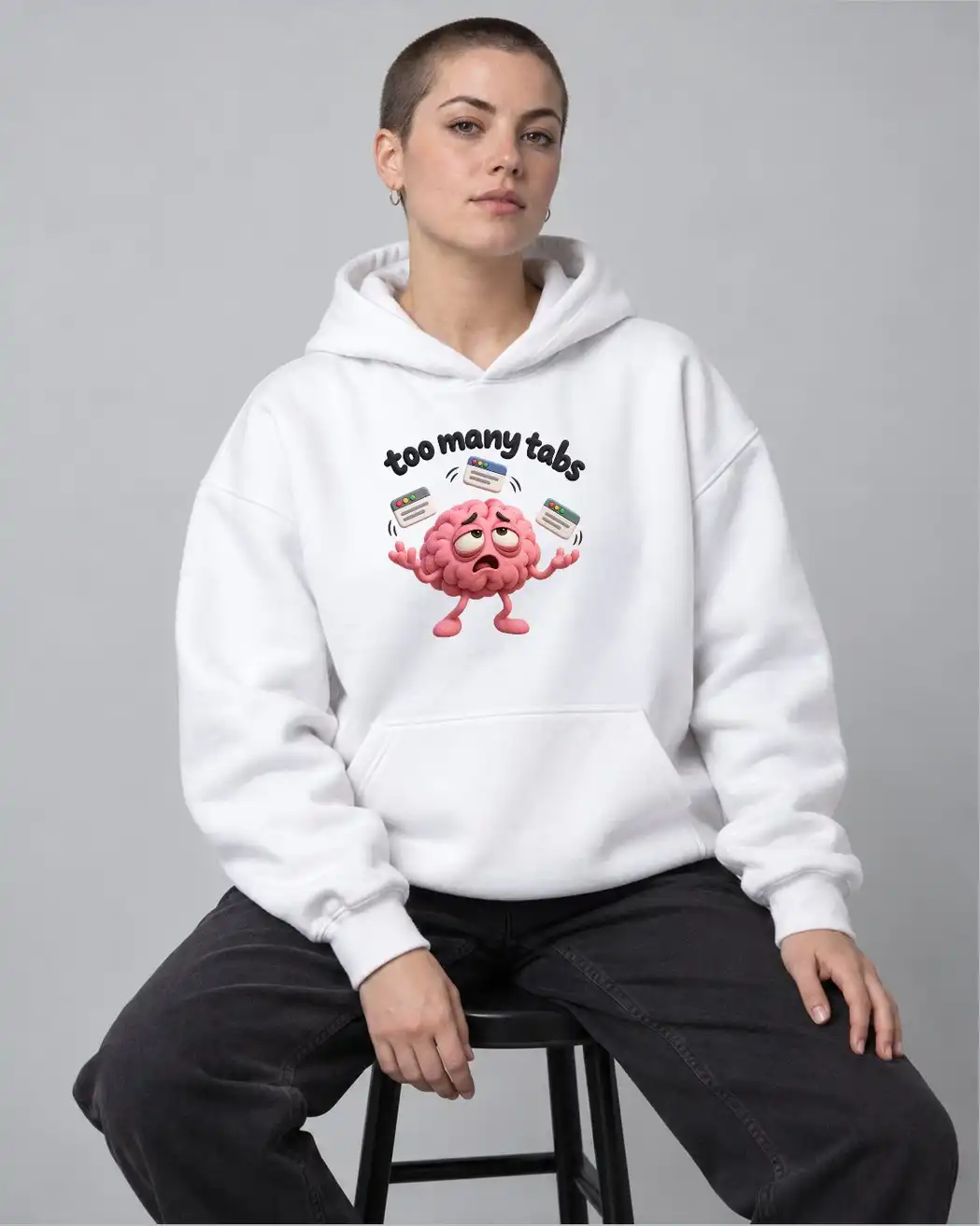 Brain Tabs Hoodie