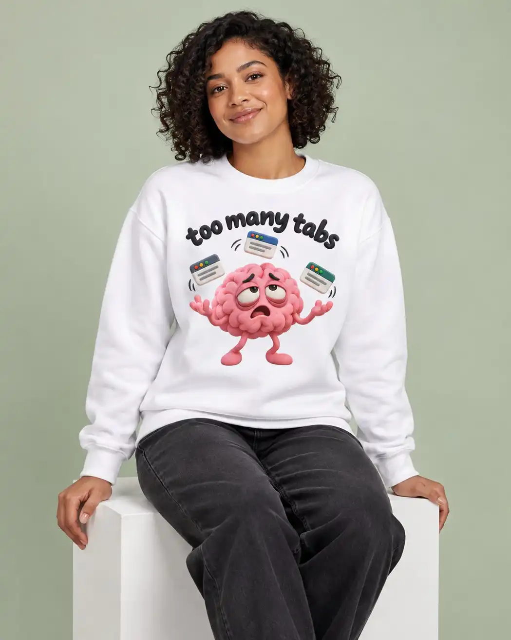 Brain Tabs Sweatshirt