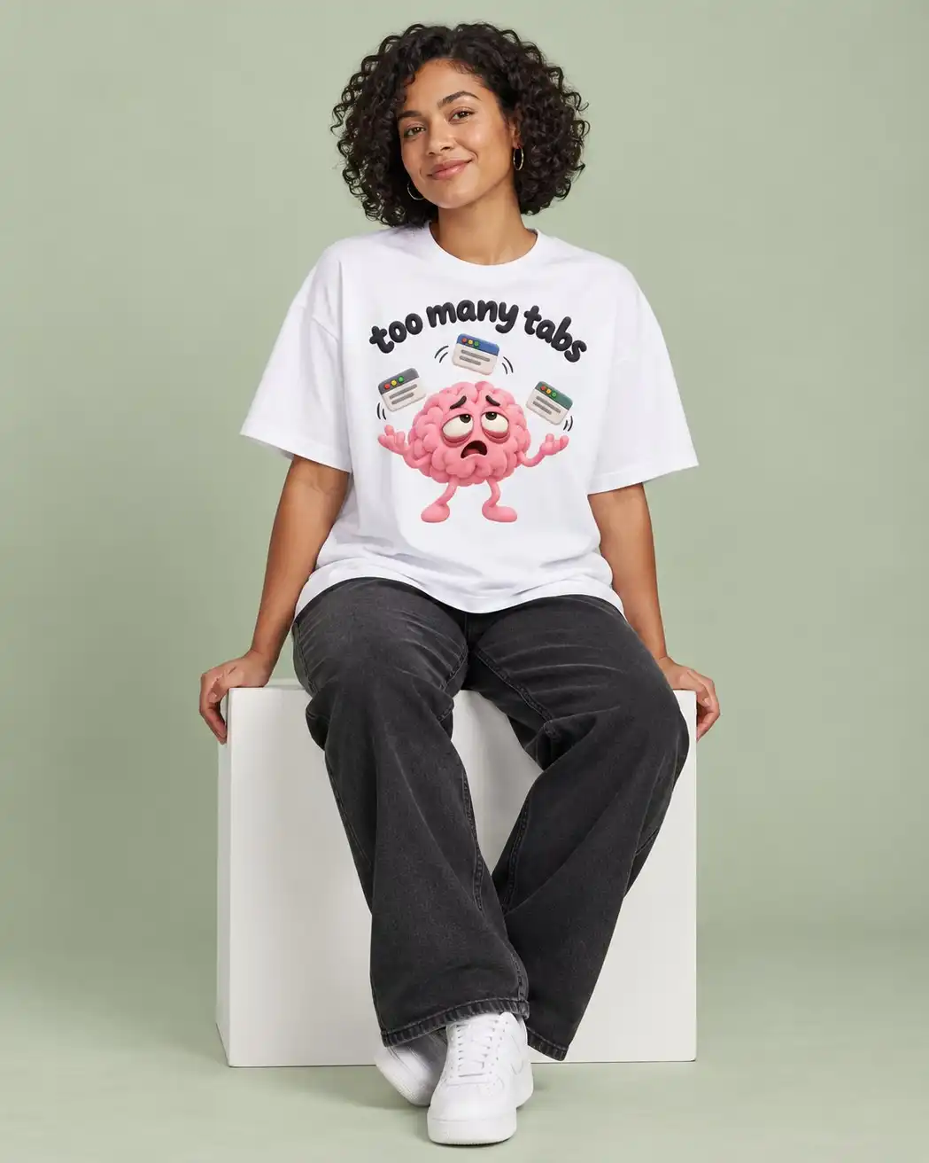 Brain Tabs Tee