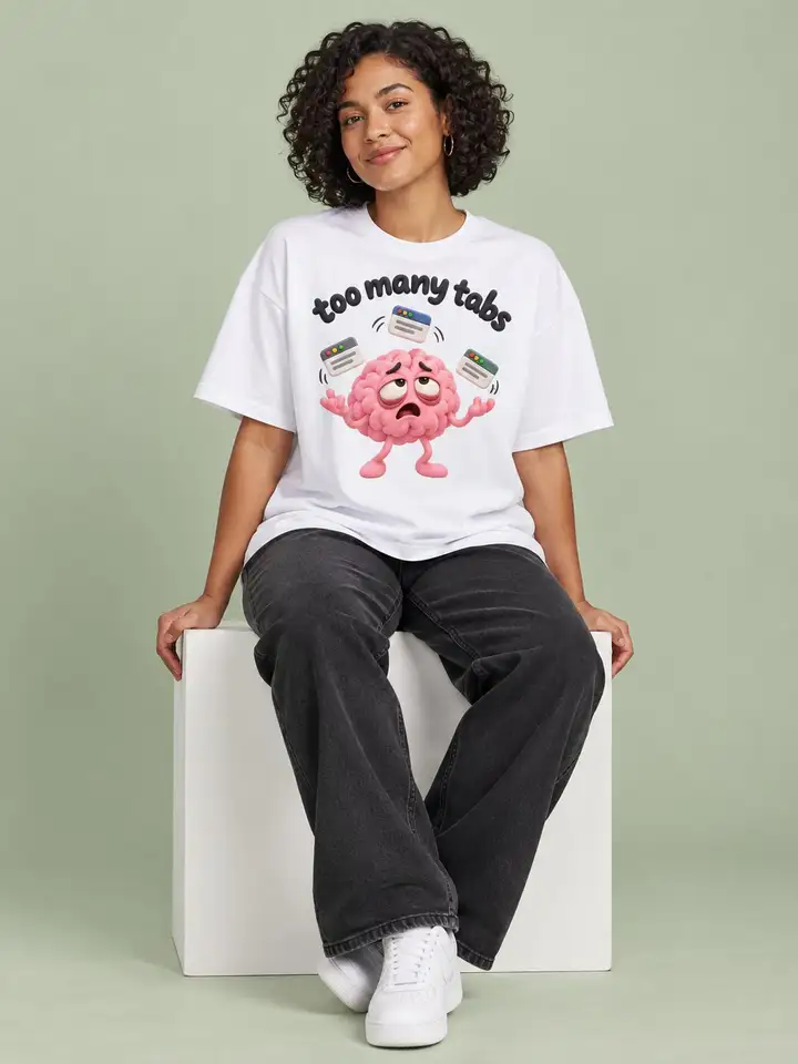 Brain Tabs Tee