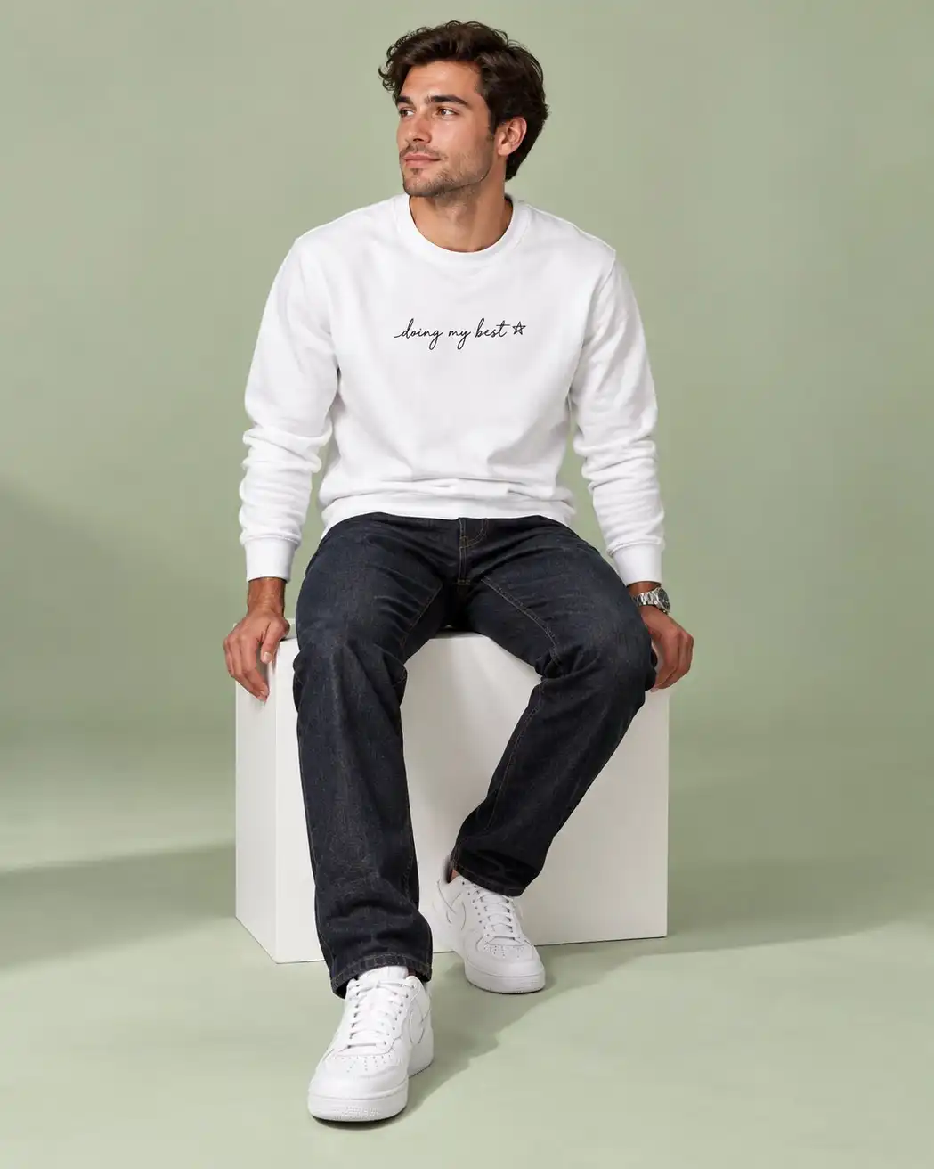 Doing My Best Sweatshirt