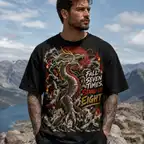 Fall Seven Times Stand Up Eight Tee