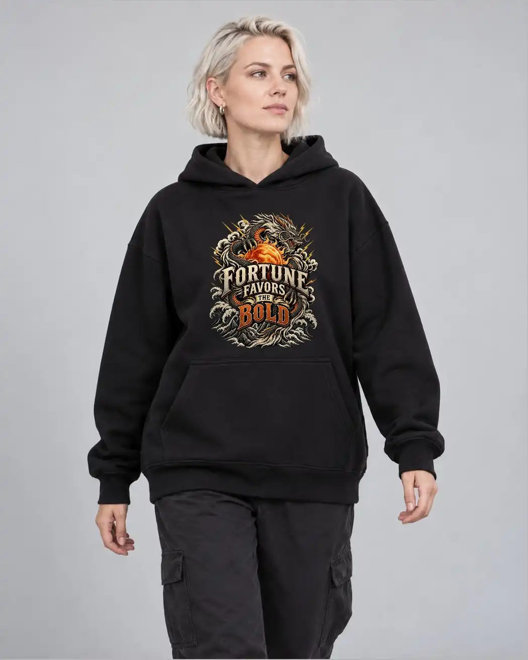 Fortune Favors The Bold Hoodie