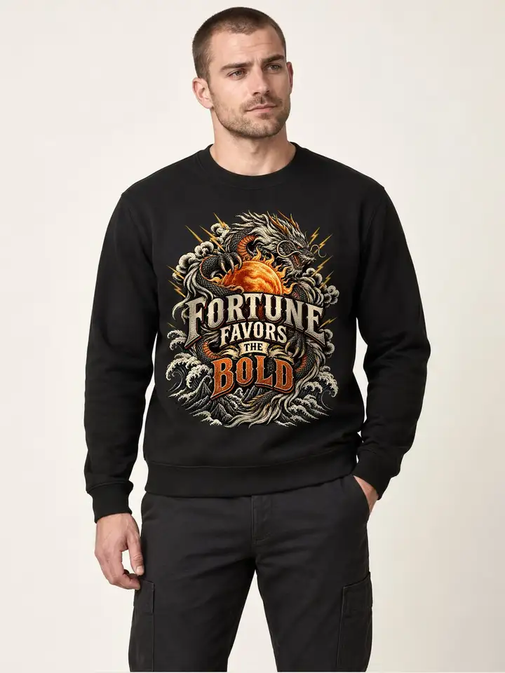 Fortune Favors The Bold Sweatshirt