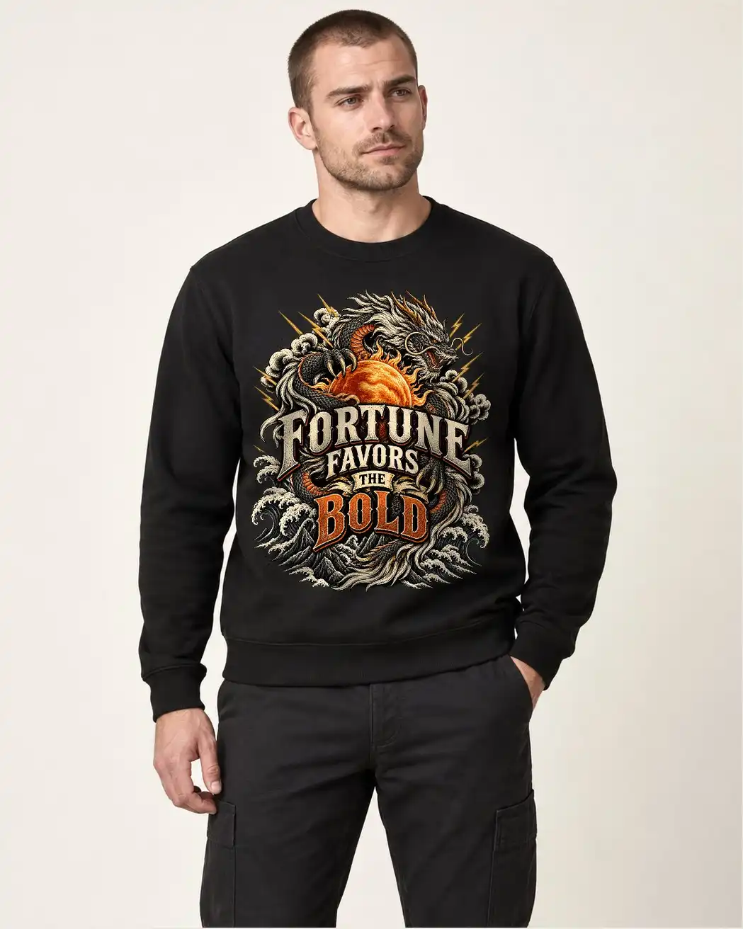 Fortune Favors The Bold Sweatshirt
