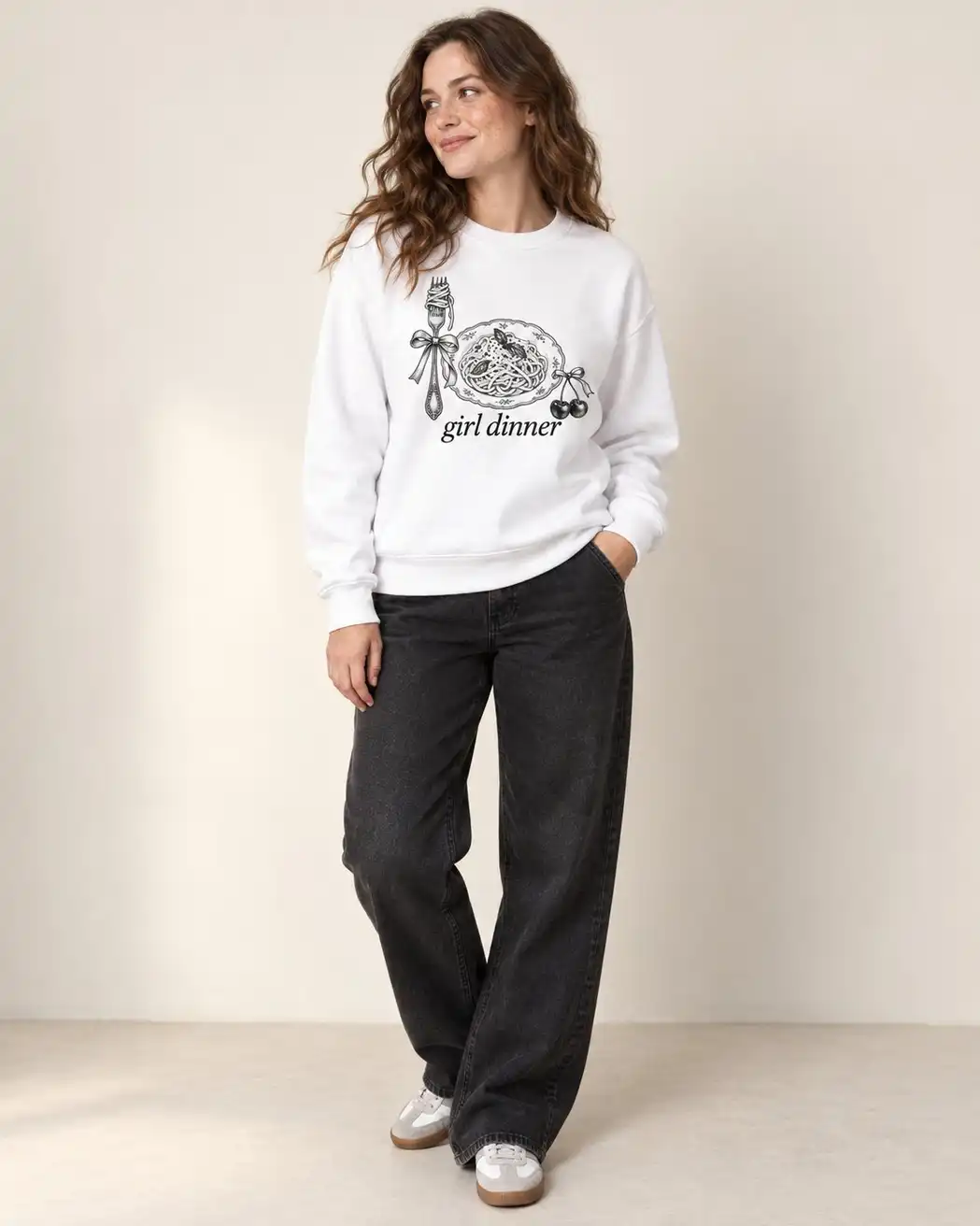 Girl Dinner Sweatshirt