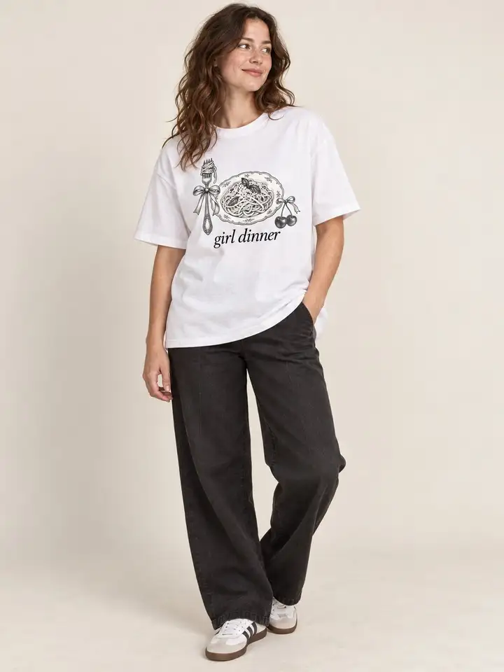 Girl Dinner Tee