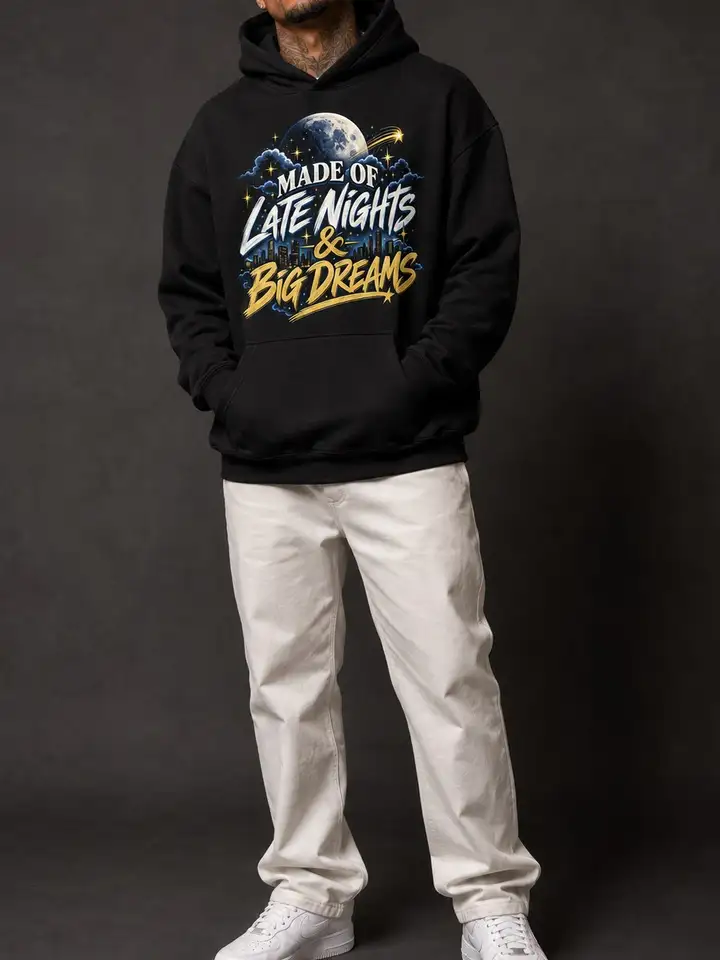 Late Nights & Big Dreams Hoodie
