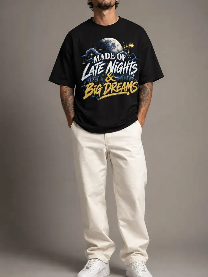 Late Nights & Big Dreams Tee