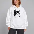 Side Eye Cat Hoodie