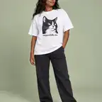 Side Eye Cat Tee
