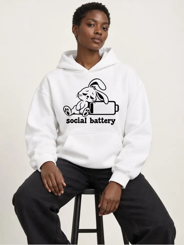 Social Battery Hoodie