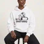 Social Battery Hoodie