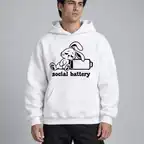 Social Battery Hoodie