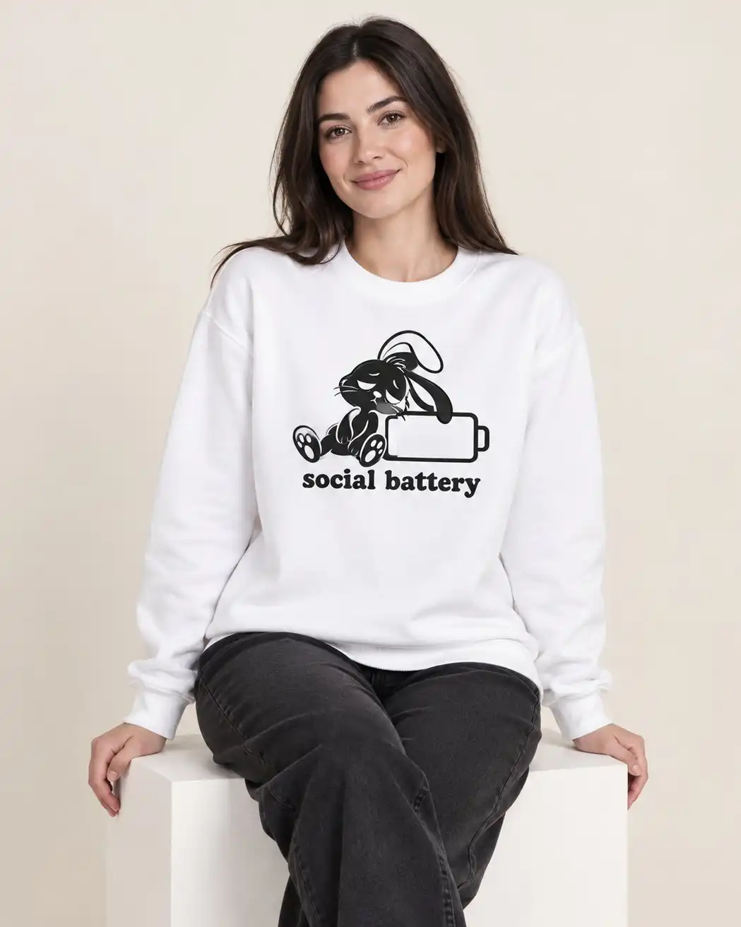 Social Battery Sweatshirt