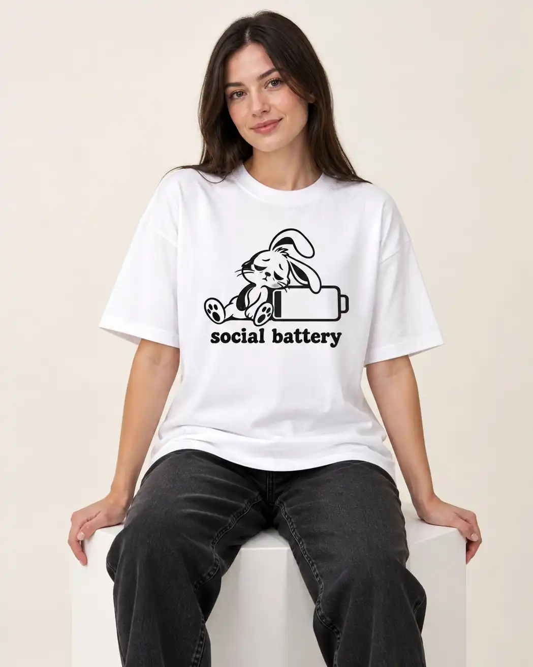 Social Battery Tee
