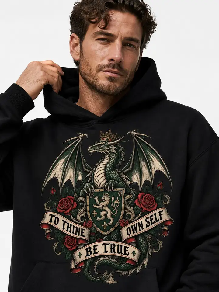 To Thine Own Self Be True Hoodie