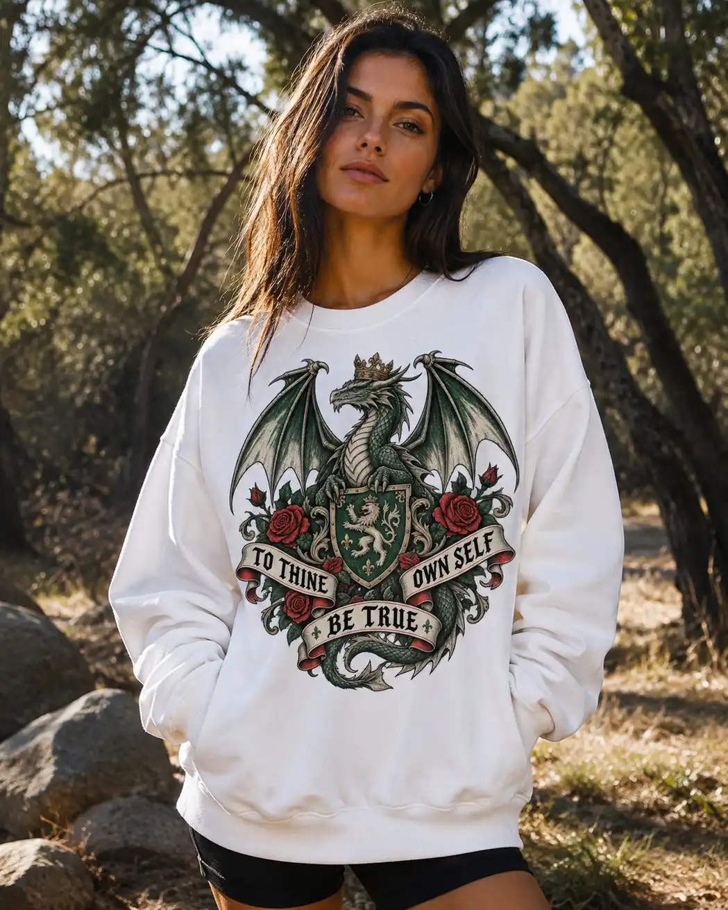 To Thine Own Self Be True Sweatshirt